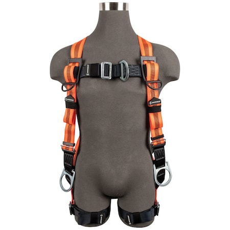 Safewaze Full Body Harness, Vest Style, Universal FS99281-EFD